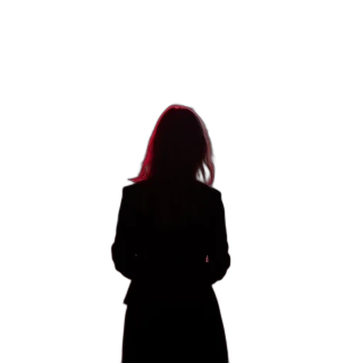dress, jacket, staff, face transparent PNG cut-out