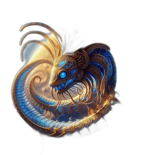 dragon, hair, creature, animal transparent PNG cut-out