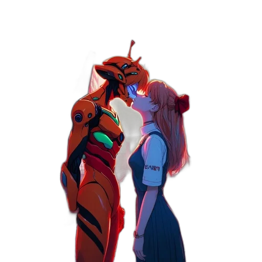 robot, dress, concept art, anime transparent PNG cut-out