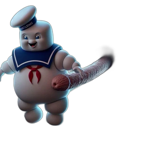 robot, staff, weapon, creature transparent PNG cut-out