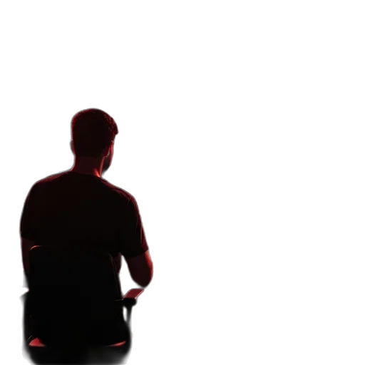 staff, robot, jacket, face transparent PNG cut-out