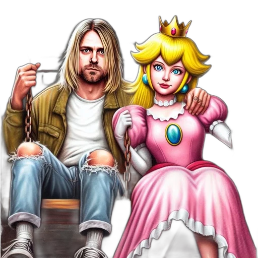 crown, comic book art, concept art, pixel art transparent PNG cut-out