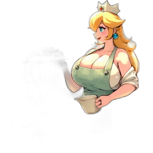 dress, staff, crown, hat transparent PNG cut-out