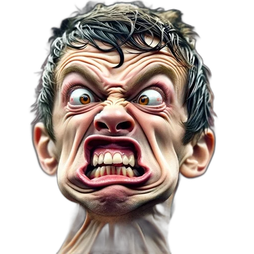 face, creature, mask, animal transparent PNG cut-out