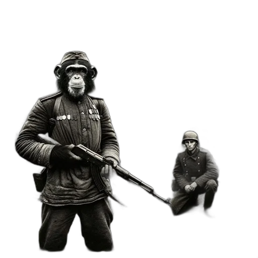 mask, weapon, animal, jacket transparent PNG cut-out