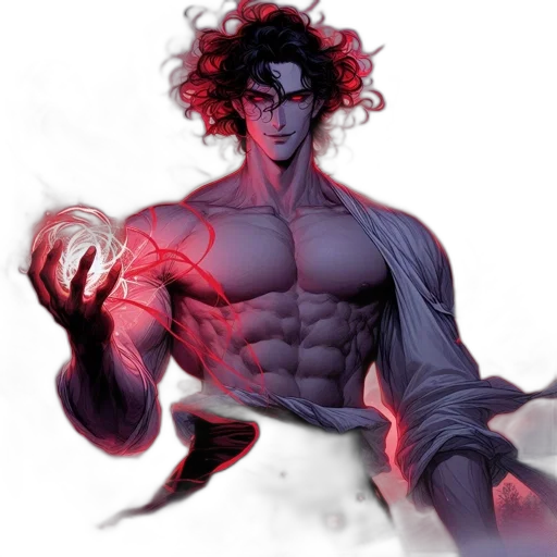 comic book art, concept art, fantasy art, anime transparent PNG cut-out