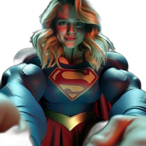 face, comic book art, concept art, photorealistic transparent PNG cut-out