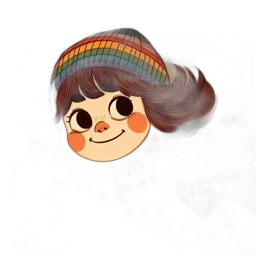 hat, hair, face, crown transparent PNG cut-out