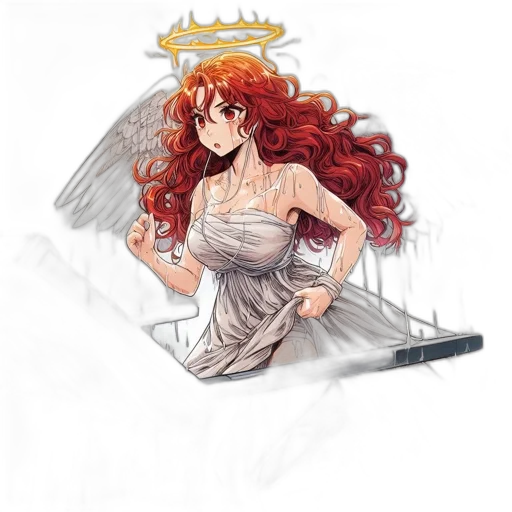 crown, dress, sword, fantasy art transparent PNG cut-out