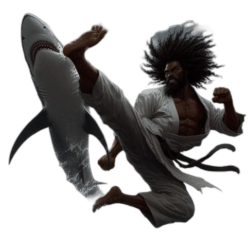 creature, animal, staff, weapon transparent PNG cut-out