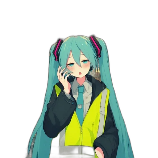 robot, jacket, dress, staff transparent PNG cut-out