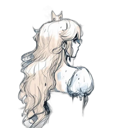 crown, hair, dress, mask transparent PNG cut-out