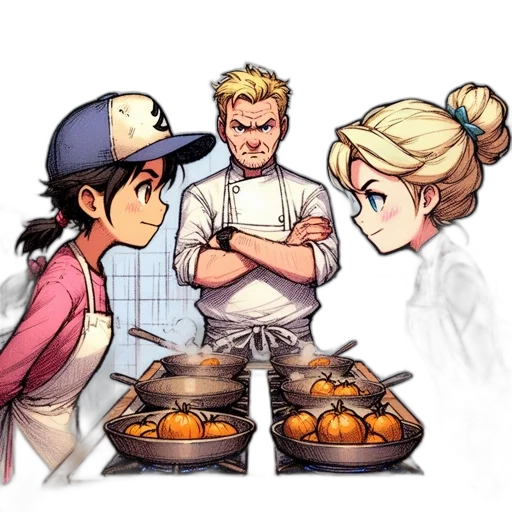 food, staff, concept art, pixel art transparent PNG cut-out