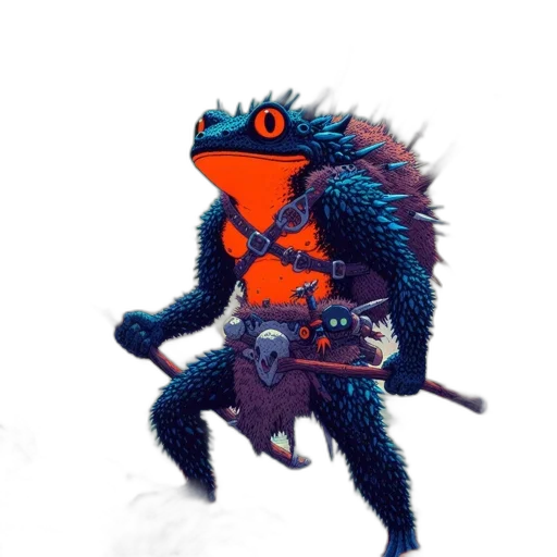 creature, dragon, animal, staff transparent PNG cut-out