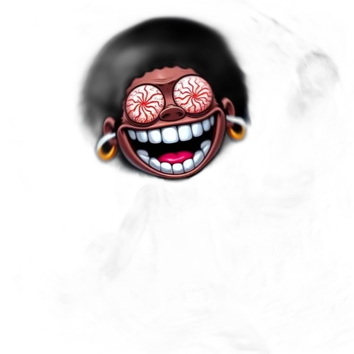 mask, face, creature, hair transparent PNG cut-out