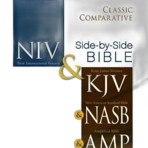 comparative, bible, side-by-side, edition transparent PNG cut-out