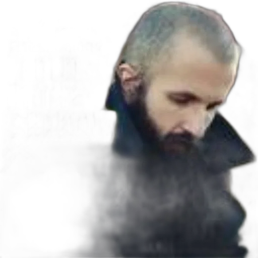 jacket, face, hair, creature transparent PNG cut-out