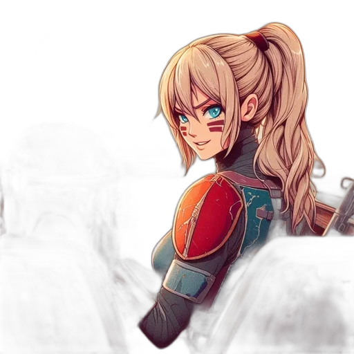 robot, sword, weapon, fantasy art transparent PNG cut-out