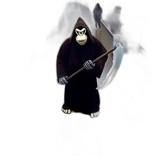 staff, mask, creature, animal transparent PNG cut-out