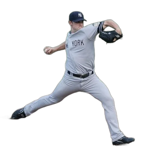 pitcher, new, york, yankees transparent PNG cut-out
