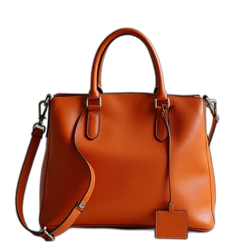 earth tones, hermes, handbag transparent PNG cut-out