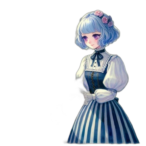 dress, staff, robot, face transparent PNG cut-out