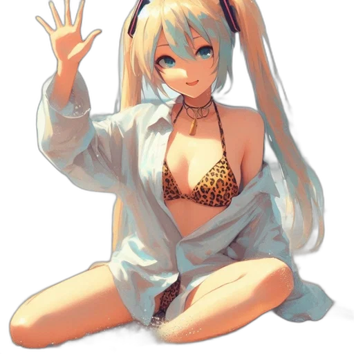 dress, robot, staff, weapon transparent PNG cut-out