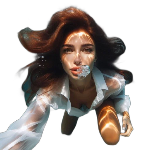 face, hair, mask, jewelry transparent PNG cut-out