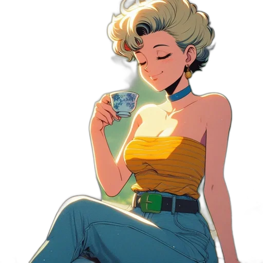 dress, concept art, comic book art, cartoon transparent PNG cut-out