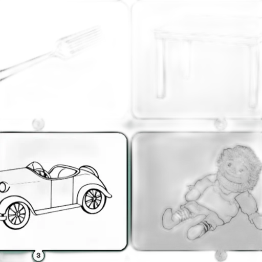 car, concept art, 3d render, four transparent PNG cut-out