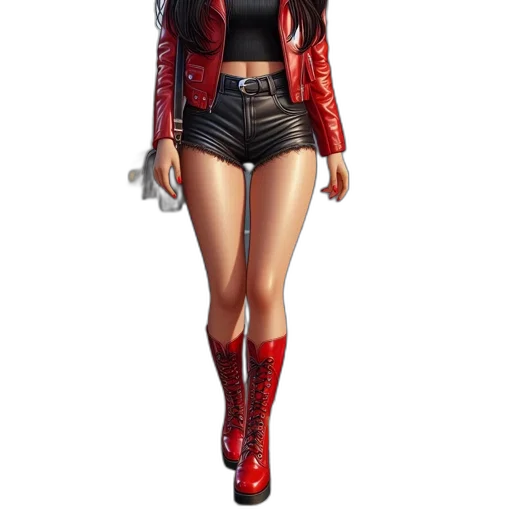 jacket, concept art, 3d render, fantasy art transparent PNG cut-out