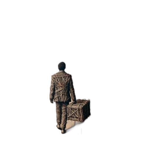 jacket, furniture, robot, staff transparent PNG cut-out
