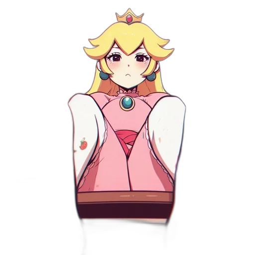crown, dress, jewelry, staff transparent PNG cut-out
