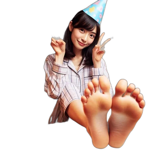 shoes, hat, umbrella, staff transparent PNG cut-out