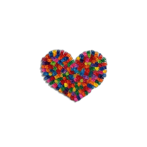 jewelry, pixel art, 3d render, colorful transparent PNG cut-out