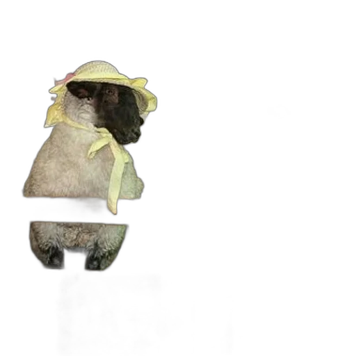 hat, animal, jacket, creature transparent PNG cut-out