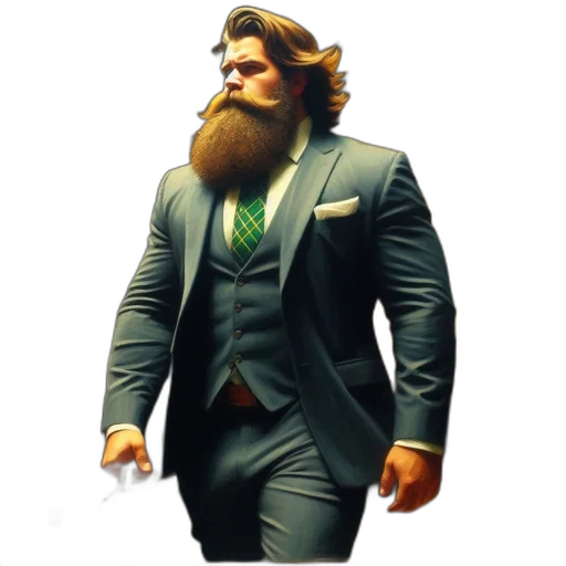 animal, creature, jacket, staff transparent PNG cut-out