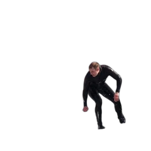 staff, jacket, creature, hair transparent PNG cut-out
