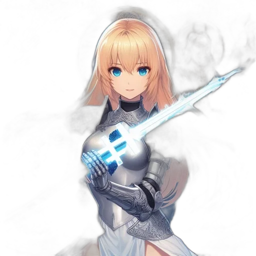 sword, weapon, staff, robot transparent PNG cut-out