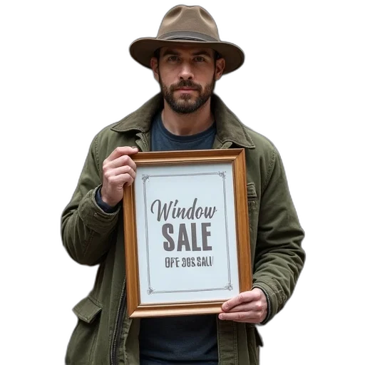 jacket, hat, face, furniture transparent PNG cut-out