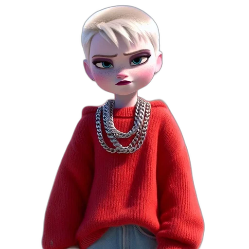 jacket, jewelry, dress, 3d render transparent PNG cut-out