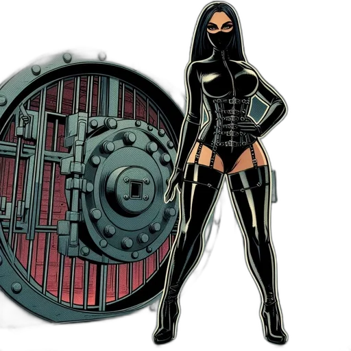 weapon, comic book art, concept art, cyberpunk transparent PNG cut-out
