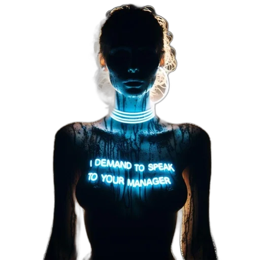 robot, dress, mask, jewelry transparent PNG cut-out