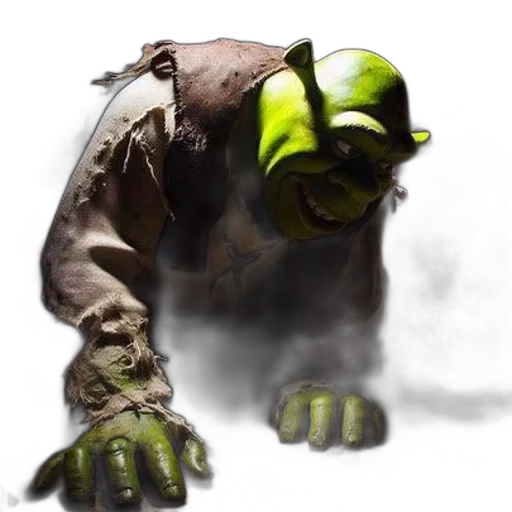 creature, mask, staff, animal transparent PNG cut-out