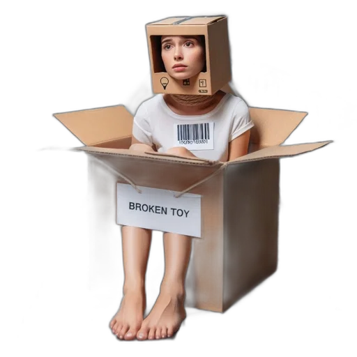 furniture, robot, hat, dress transparent PNG cut-out