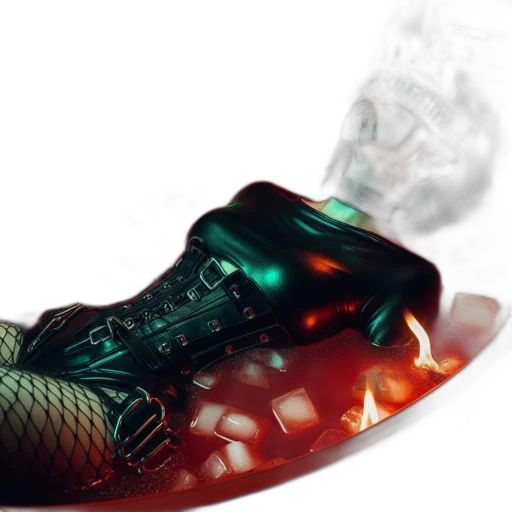 shoes, bottle, dragon, crown transparent PNG cut-out