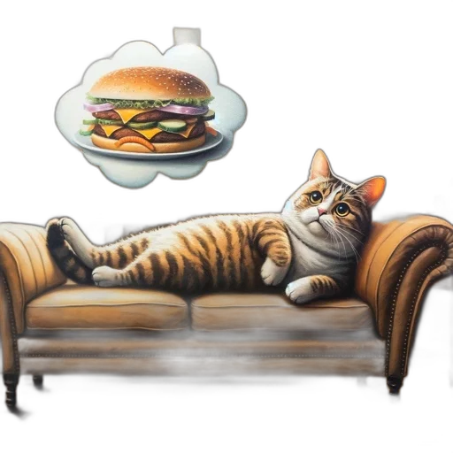 food, animal, furniture, photorealistic transparent PNG cut-out