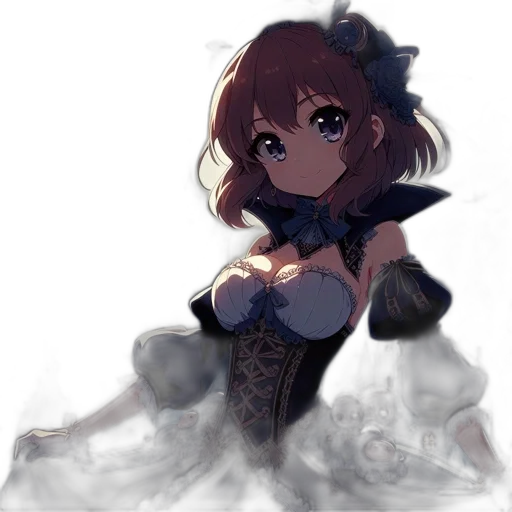 dress, crown, weapon, staff transparent PNG cut-out