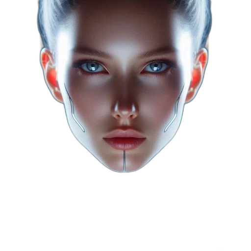 face, robot, mask, jewelry transparent PNG cut-out
