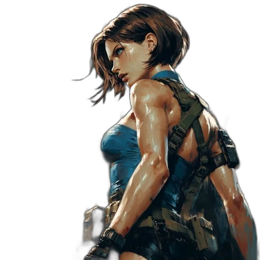 weapon, dress, concept art, comic book art transparent PNG cut-out
